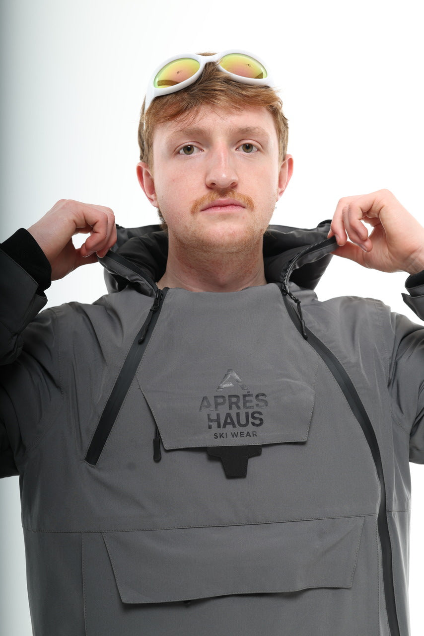 Blizzard Grey Ski Jacket Men