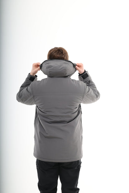 Blizzard Grey Ski Jacket Men