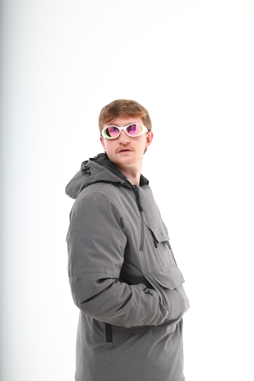 Blizzard Grey Ski Jacket Men