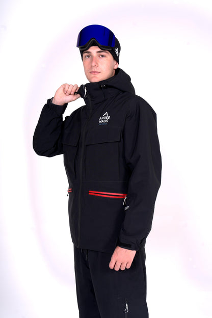 AQ Black Ski Jacket